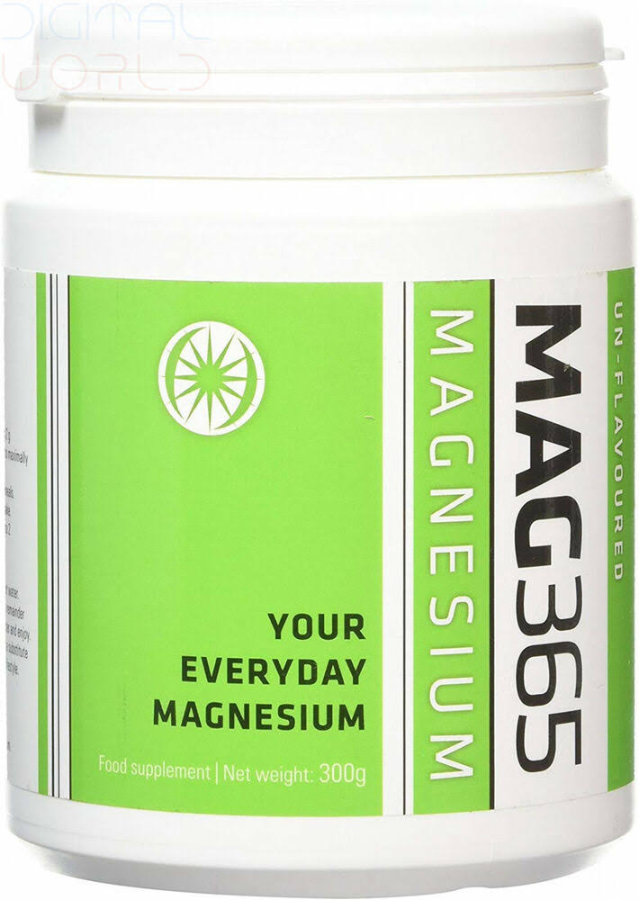 Mag365 Regular Magnesium Food Supplement, 300 G
