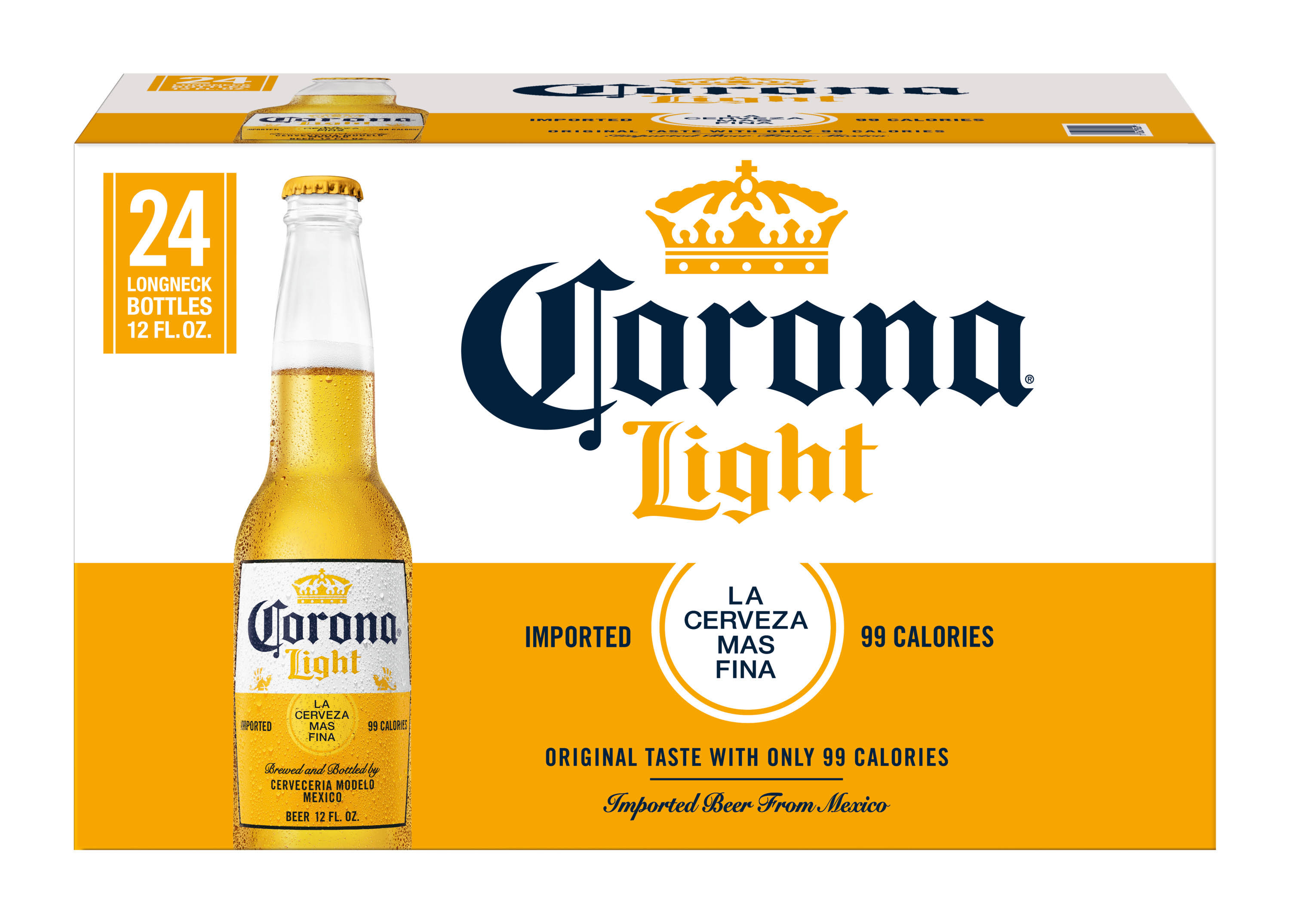 Corona Light Beer - 24 pack, 12 fl oz bottles