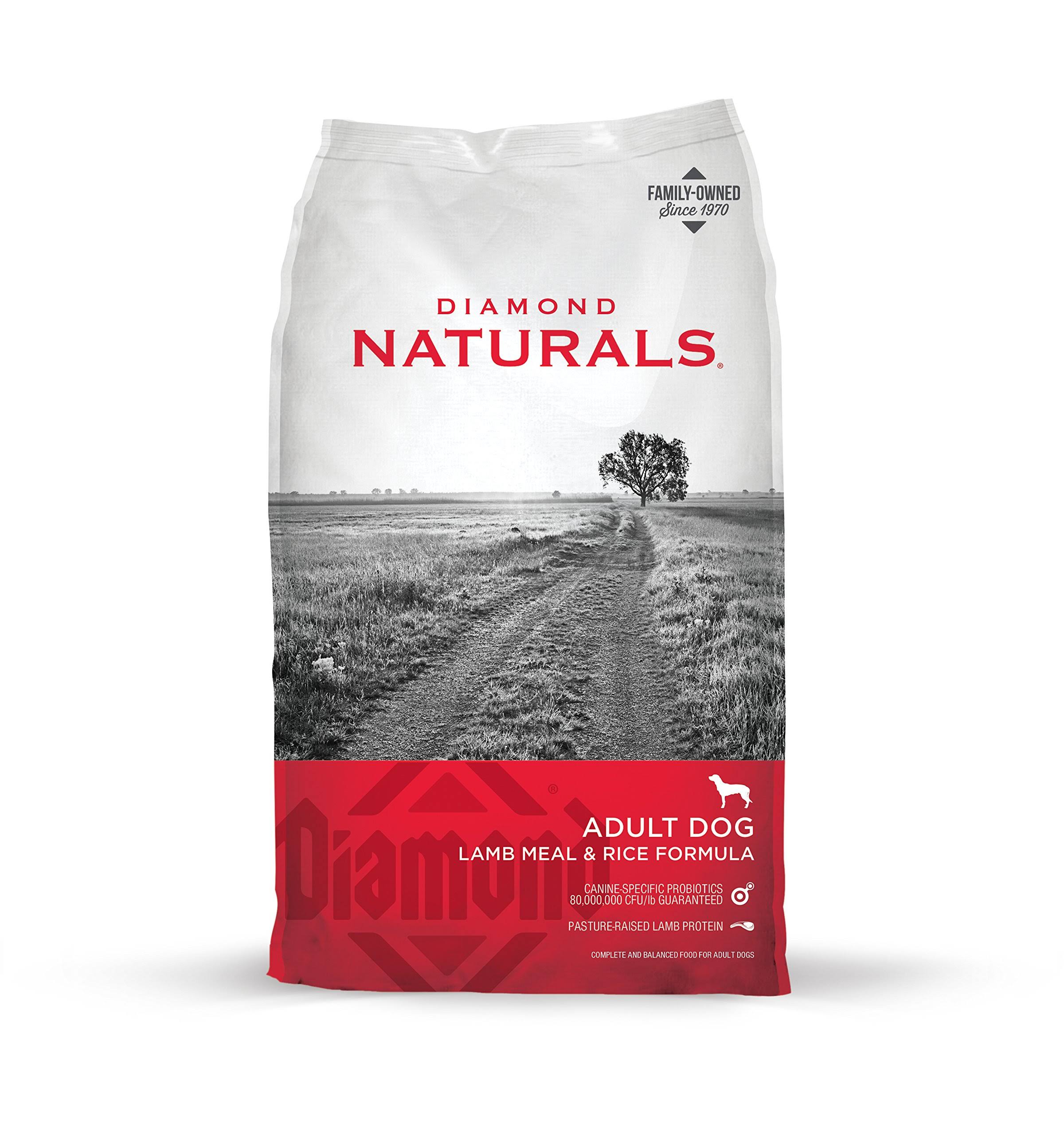 Diamond Naturals Dry Food for Adult Dogs - Lamb & Rice Formula