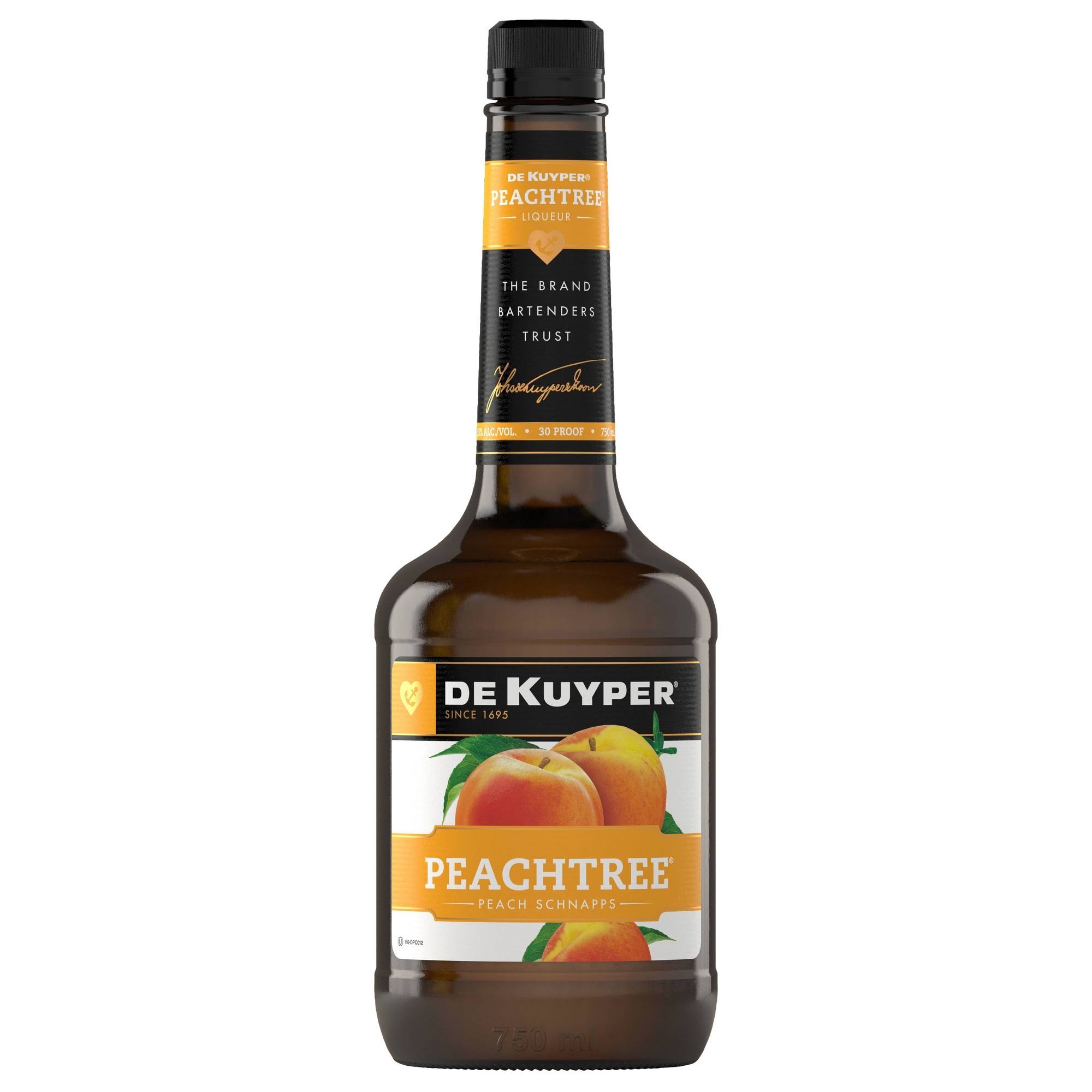 DeKuyper Schnapps, Peach Tree - 750 ml