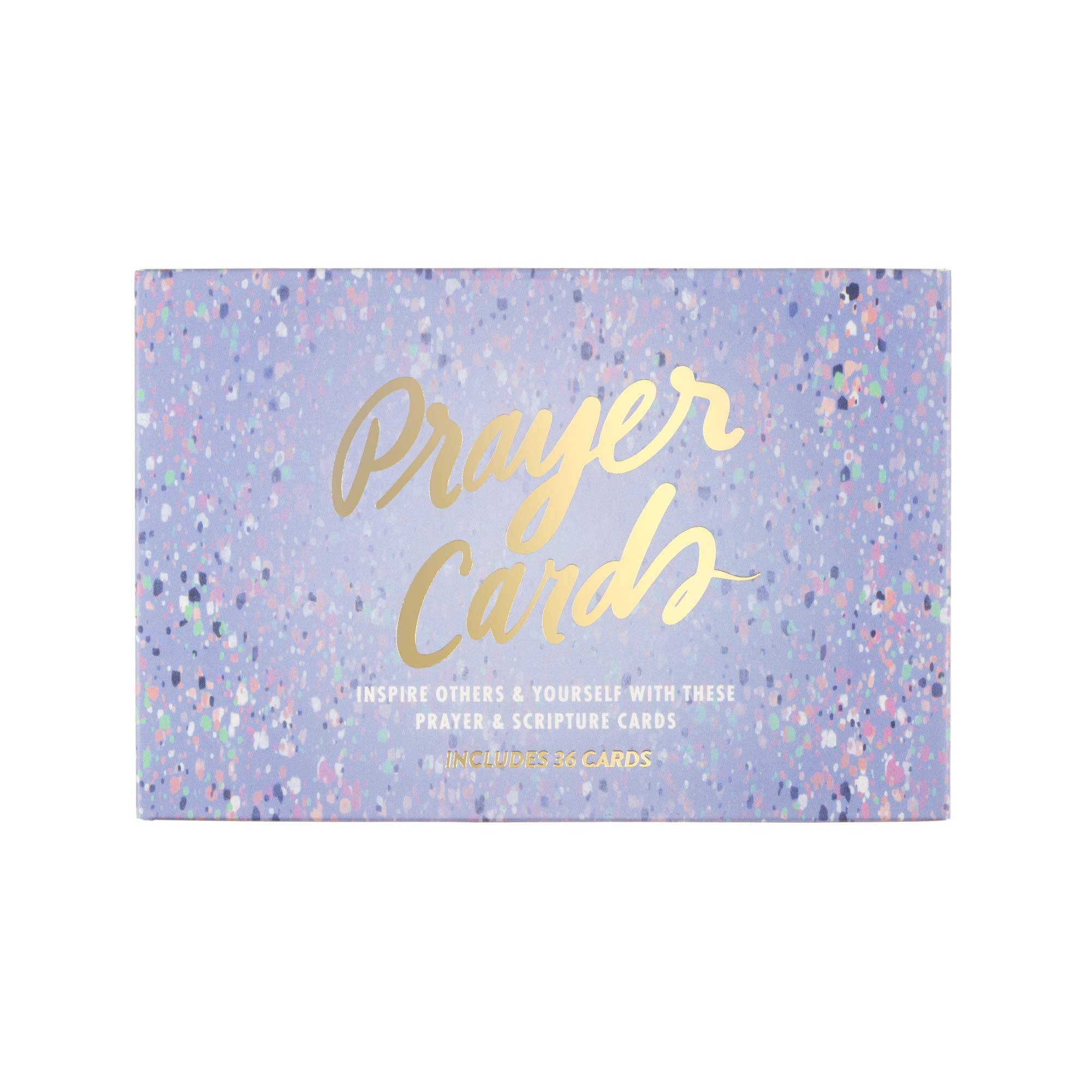 Eccolo Ltd., Prayer Cards, Confetti Dot Design, 4 x 6 Inches Each, 36 Cards