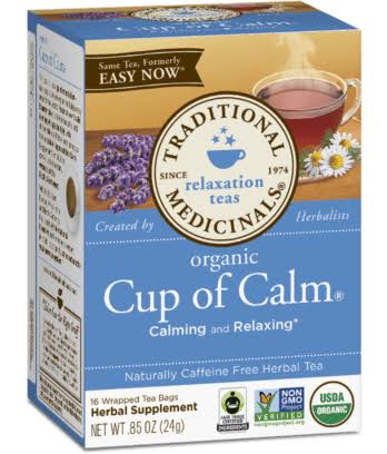 Traditional Medicinals Organic Cup of Calm Tea - 20ct