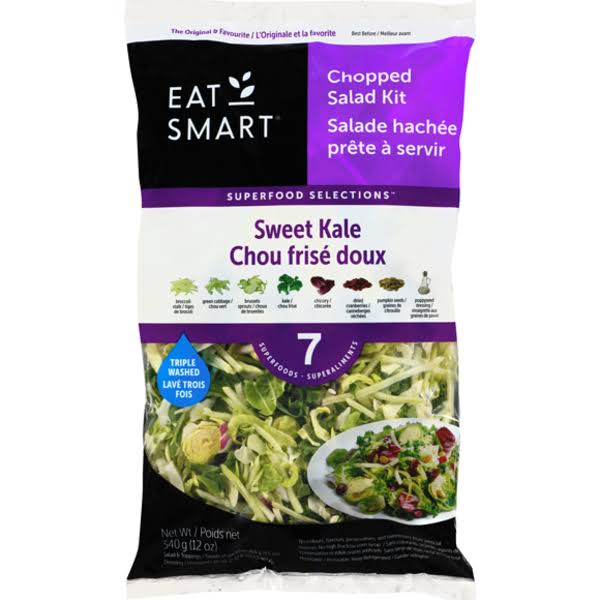 Eat Smart Salad Kit, Vegetable, Sweet Kale - 12 oz