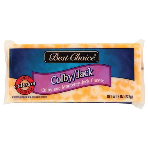Best Choice Colby Jack Cheese Chunk - 8 oz