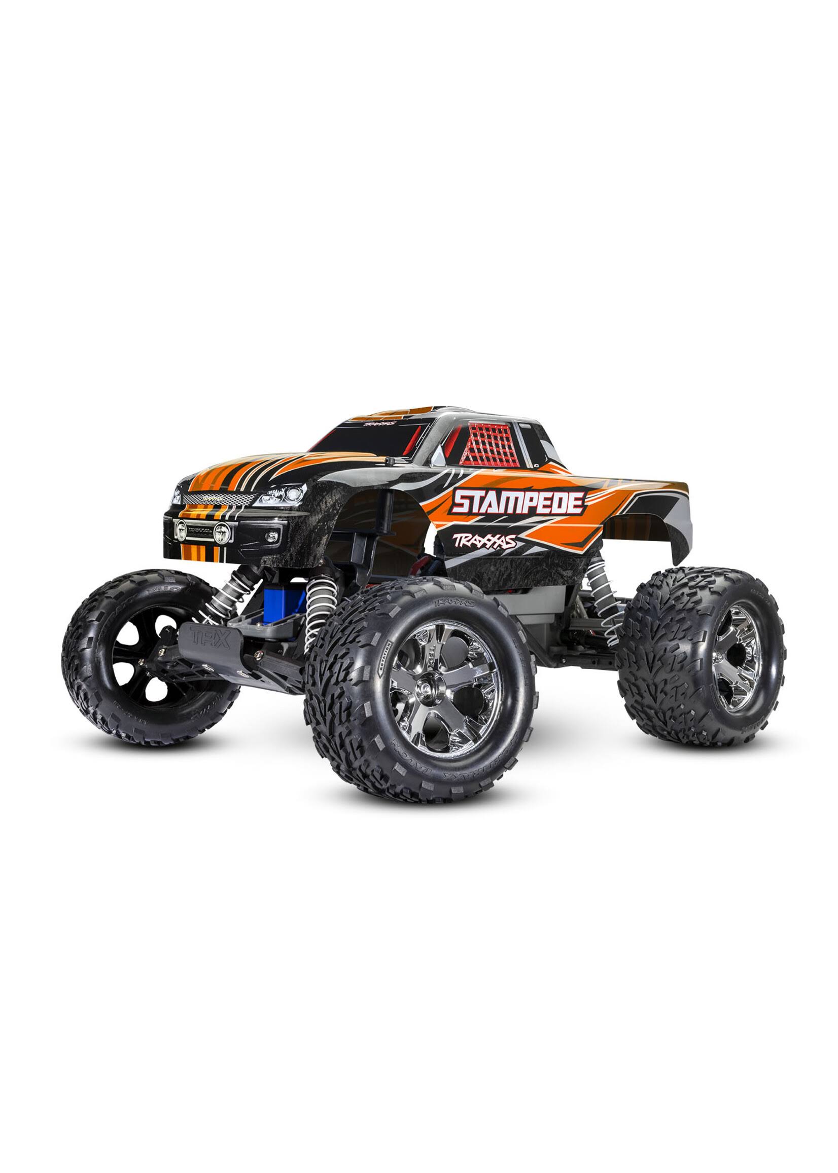 Traxxas TRX36054-8 Stampede 1:10 2WD monster truck RTR with battery & USB-C charger orange