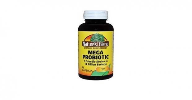 Nature's Blend Mega Probiotic Supplement - 60 Capsules