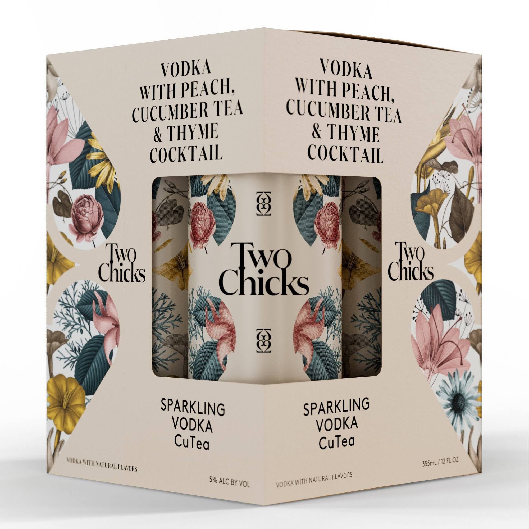Two Chicks Vodka Cutea - 12 fl oz