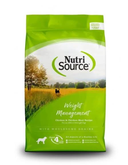 Nutri Source Weight Management Adult Dog Food - Chicken and Rice Formula, 30lb