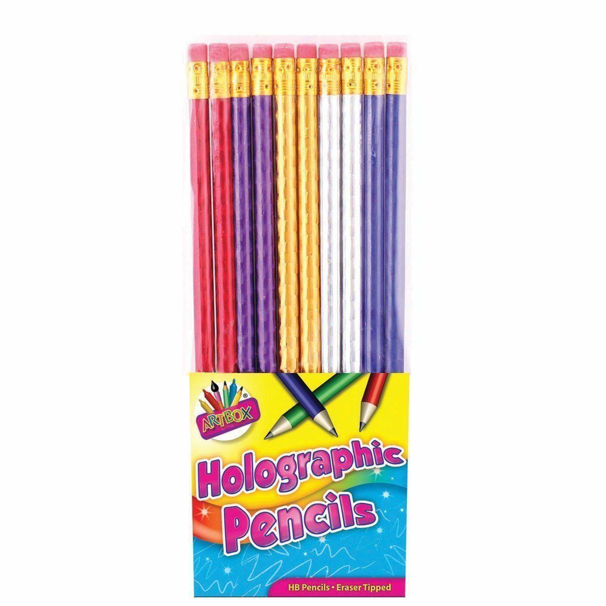 Artbox Holographic HB Pencil (Pack of 10) 6365
