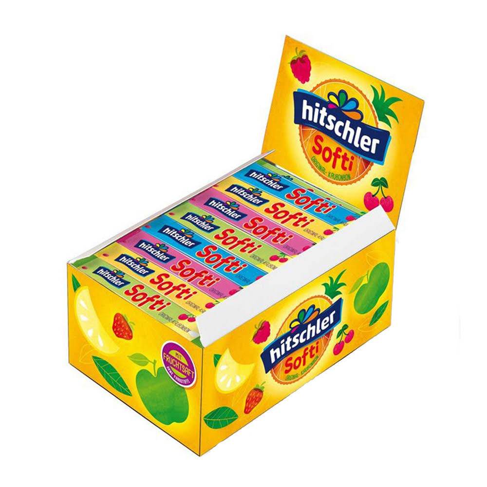 Hitschler Softi Chewy Candy Sticks - 200pcs