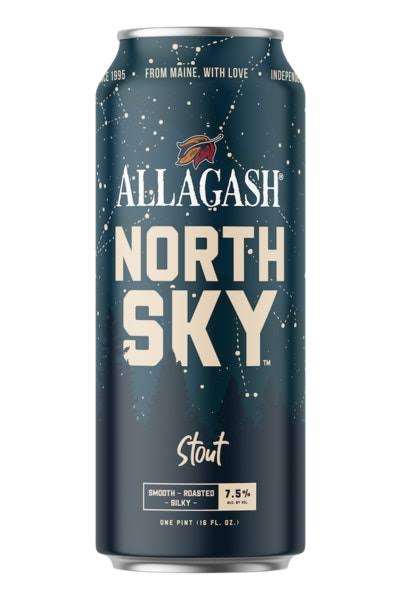 Allagash Beer, Stout, North Sky - one pint (16 fl oz)
