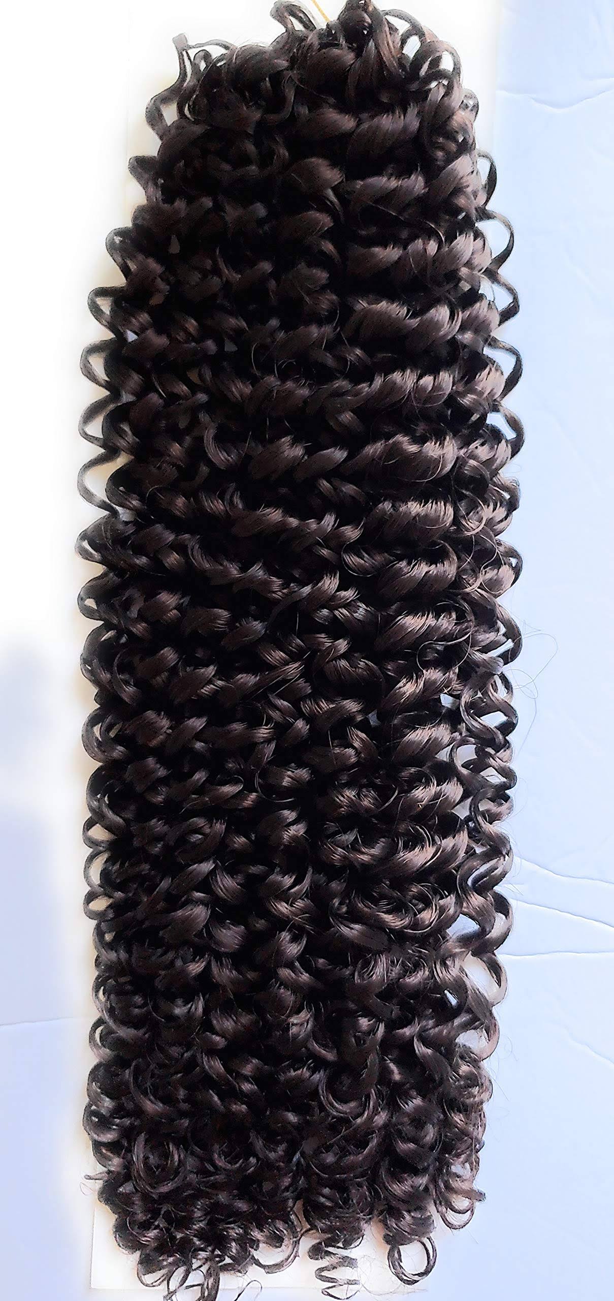 RastAfri Dream Romance Curl Braiding Hair (1B - Off Black) | Haircare