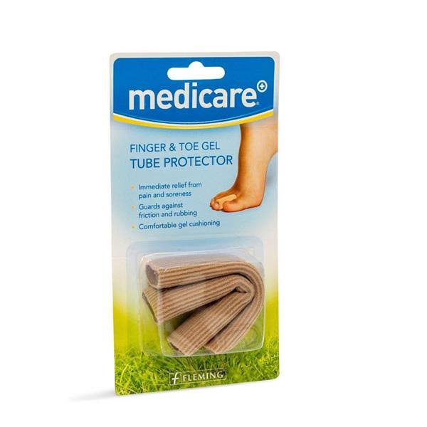 Medicare Tubular Toe & Finger Cushions Gel Protector 2 Pack