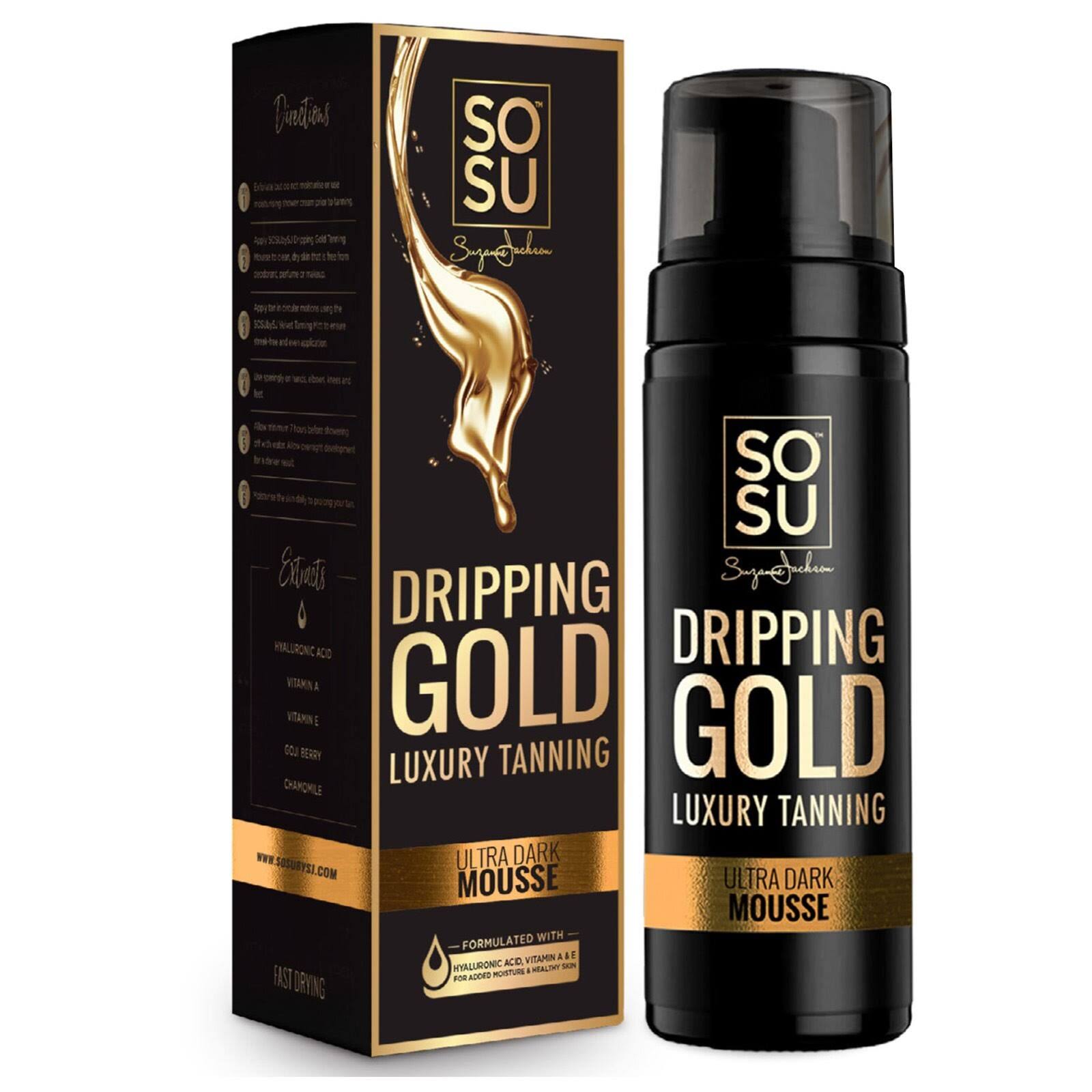 SOSU by Suzanne Jackson Dripping Gold Luxury Tanning Mousse Ultra Dark