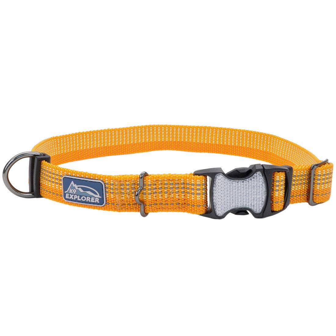 1 x 18-26-Inch Desert K9 Explorer Reflective Adjustable Dog Collar