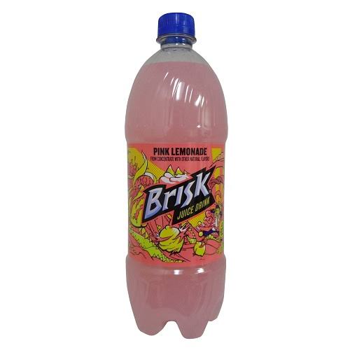 Brisk Pink Lemonade Juice Drink - 1l