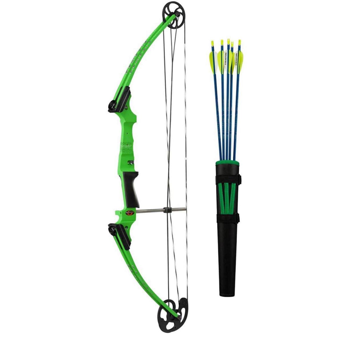 Genesis Compound Bow Kit (Right- / Lefthanded: LH / Color: Black / Red) (248,33 EUR / Piece)