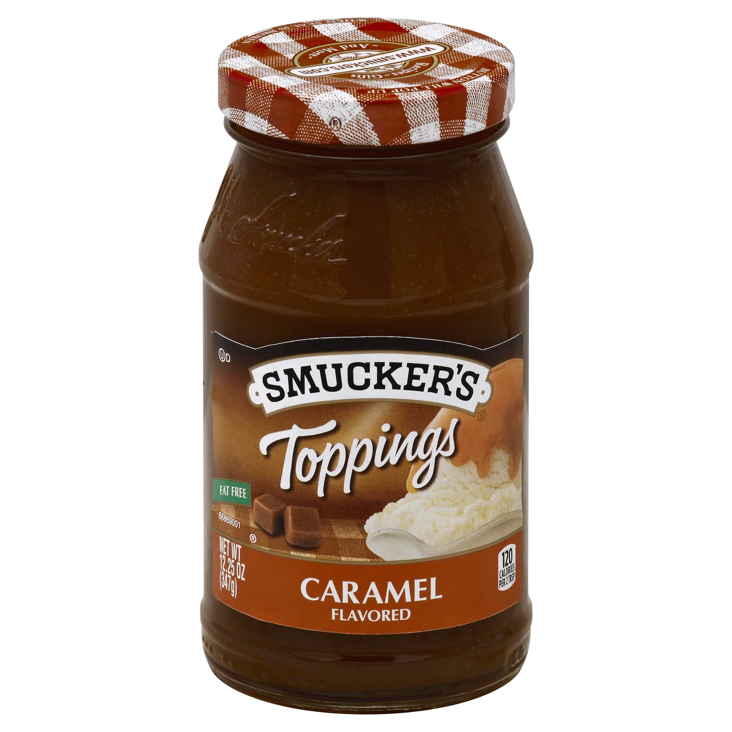 Smucker's Flavored Topping - Caramel, 12.25oz