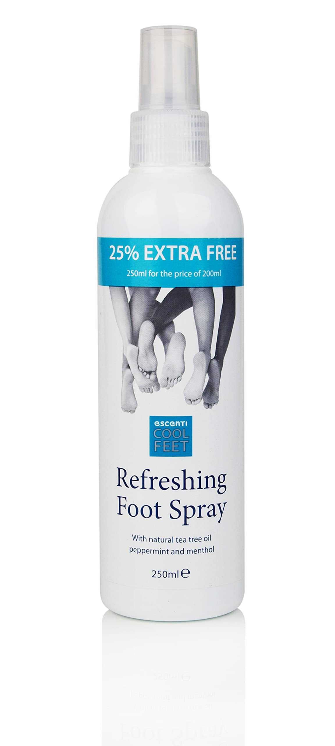 Escenti Cool Feet Refreshing Foot Spray - 250ml