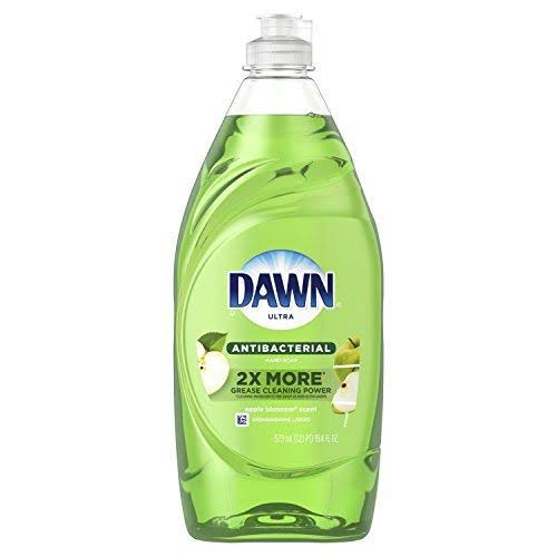 Dawn Ultra Antibacterial Hand Soap Dishwashing Liquid - Apple Blossom, 19.4oz