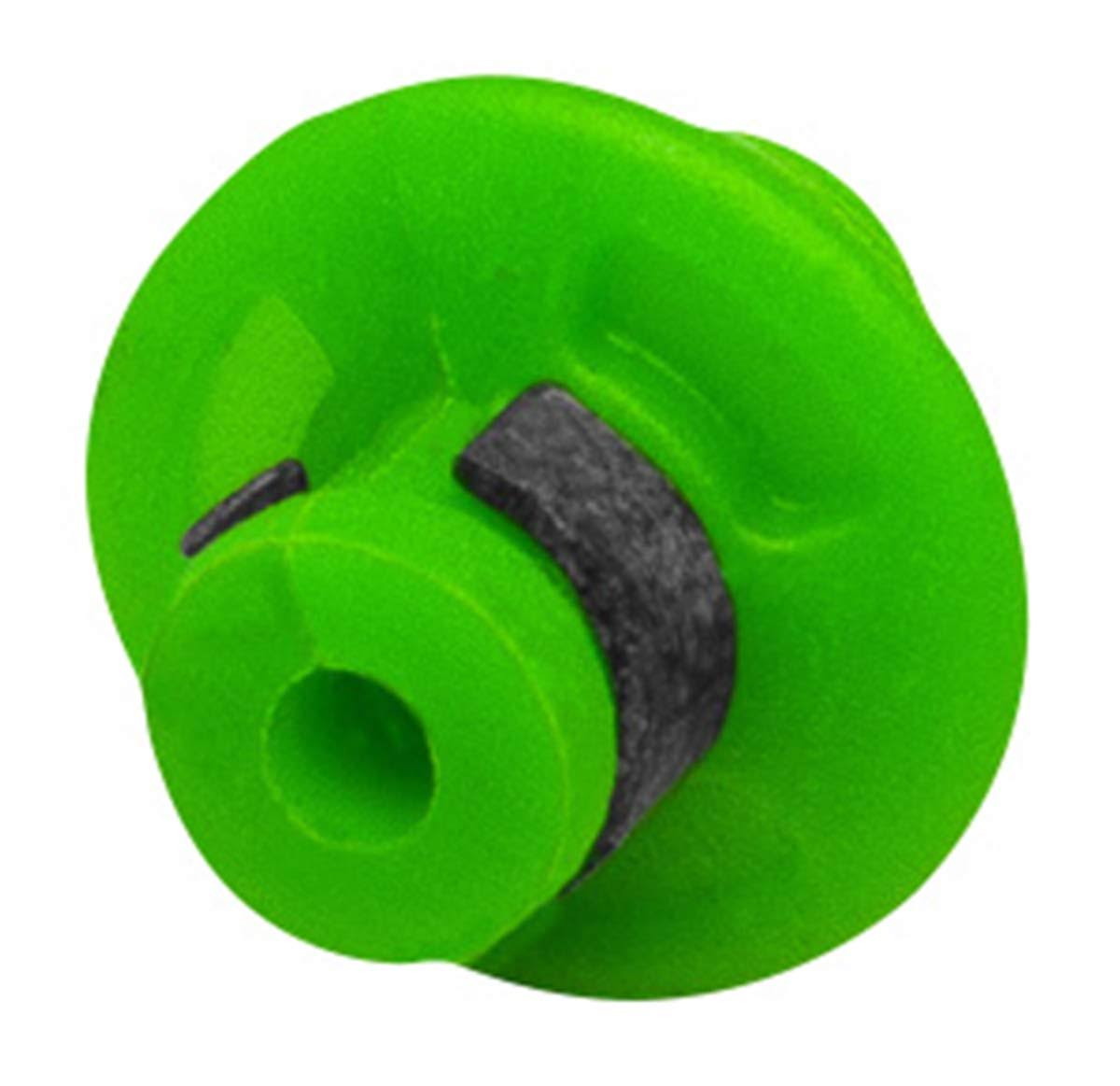 Truglo Slotted Kisser Button - Green