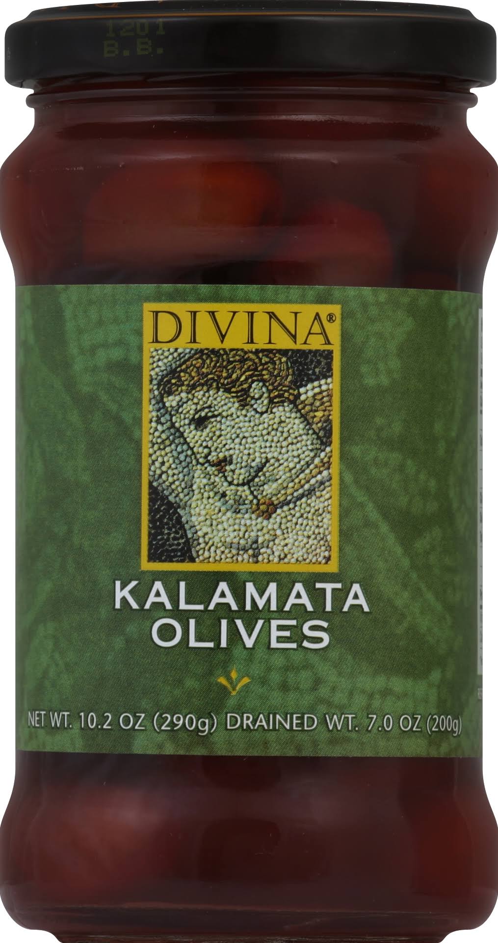 Divina Organic Kalamata Olives - 7oz