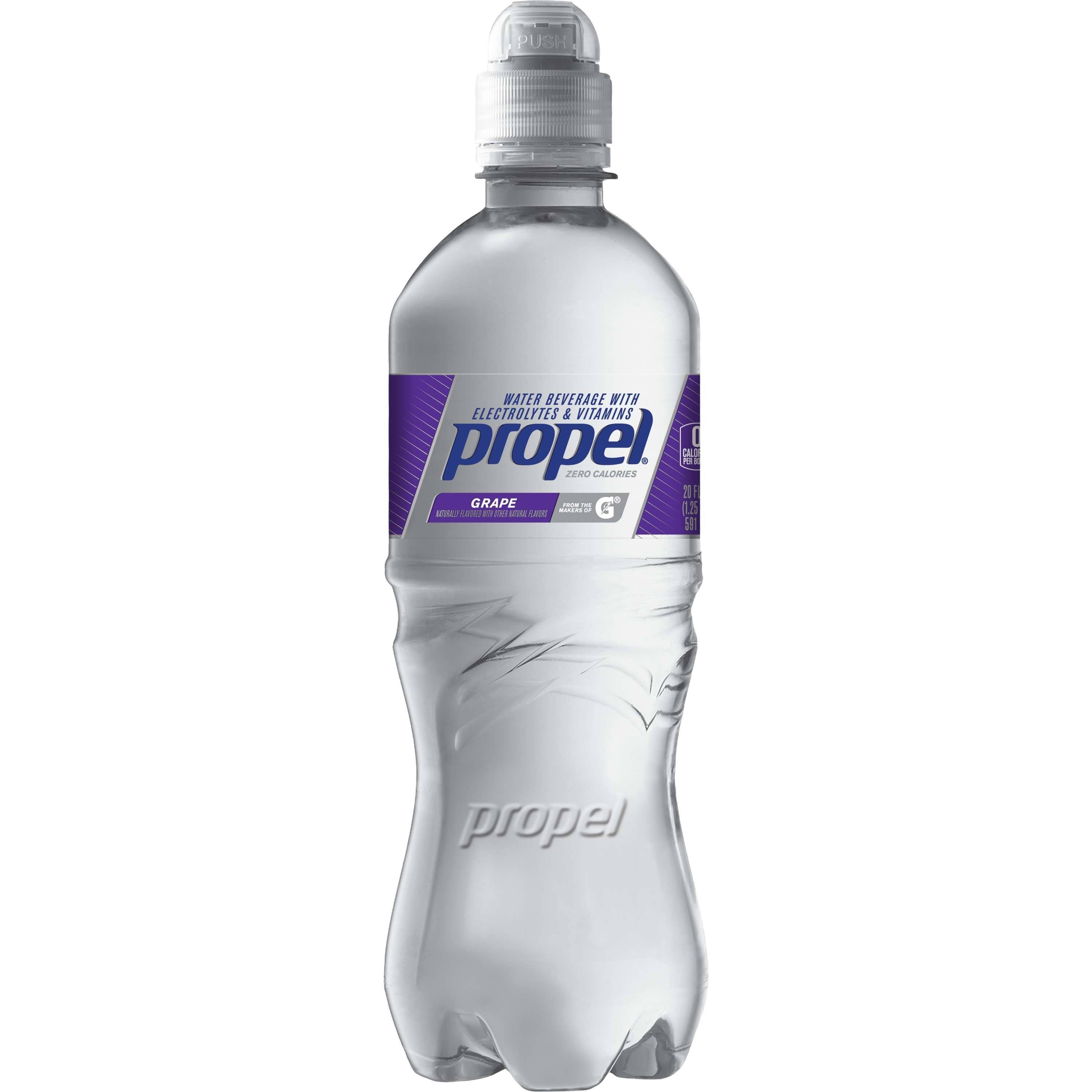 Propel Fit Water Beverage - Natural Grape Flavor, 20oz