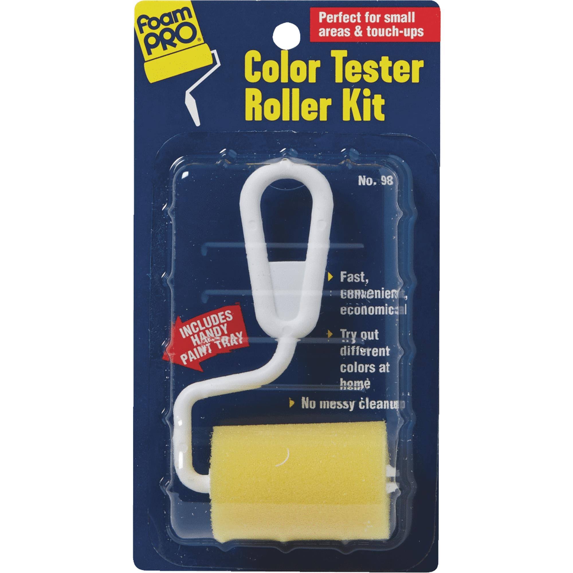 Foampro Color Tester Roller Kit