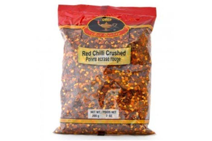 Deep Red Chili Crushed - 400 Grams - Indian Bazaar - Delivered by Mercato