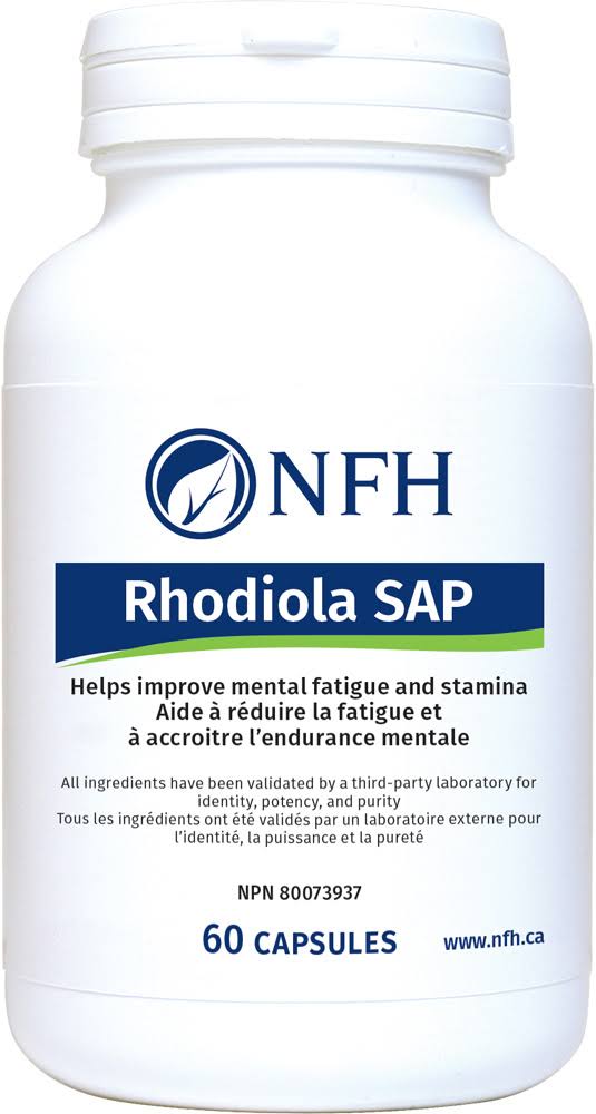 NFH Rhodiola SAP 60 Capsules