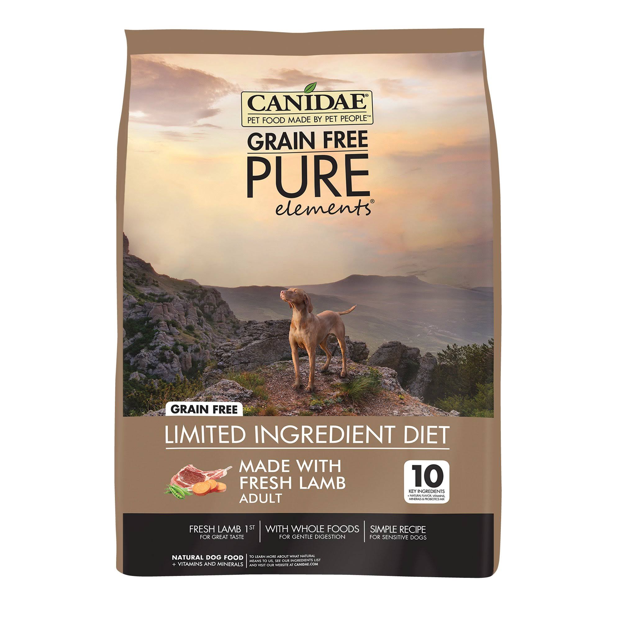 Canidae Grain Free Pure Elements Dry Formula Dog Food - Lamb