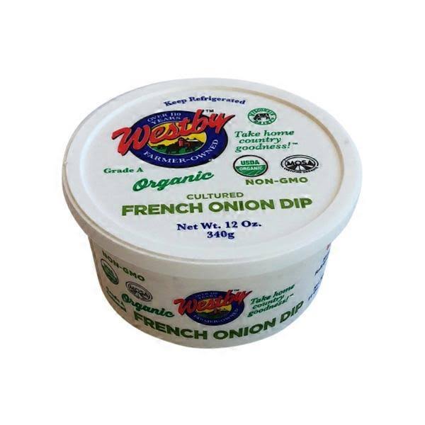 Westby Organic French Onion Dip - 12 Ounces - Delivered by Mercato
