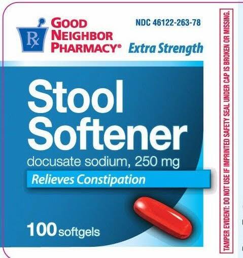 Good Neighbor Pharmacy Stool Softener Softgels - x100