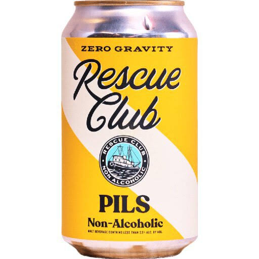 Rescue Club Brewing Company Pils Non Alcoholic