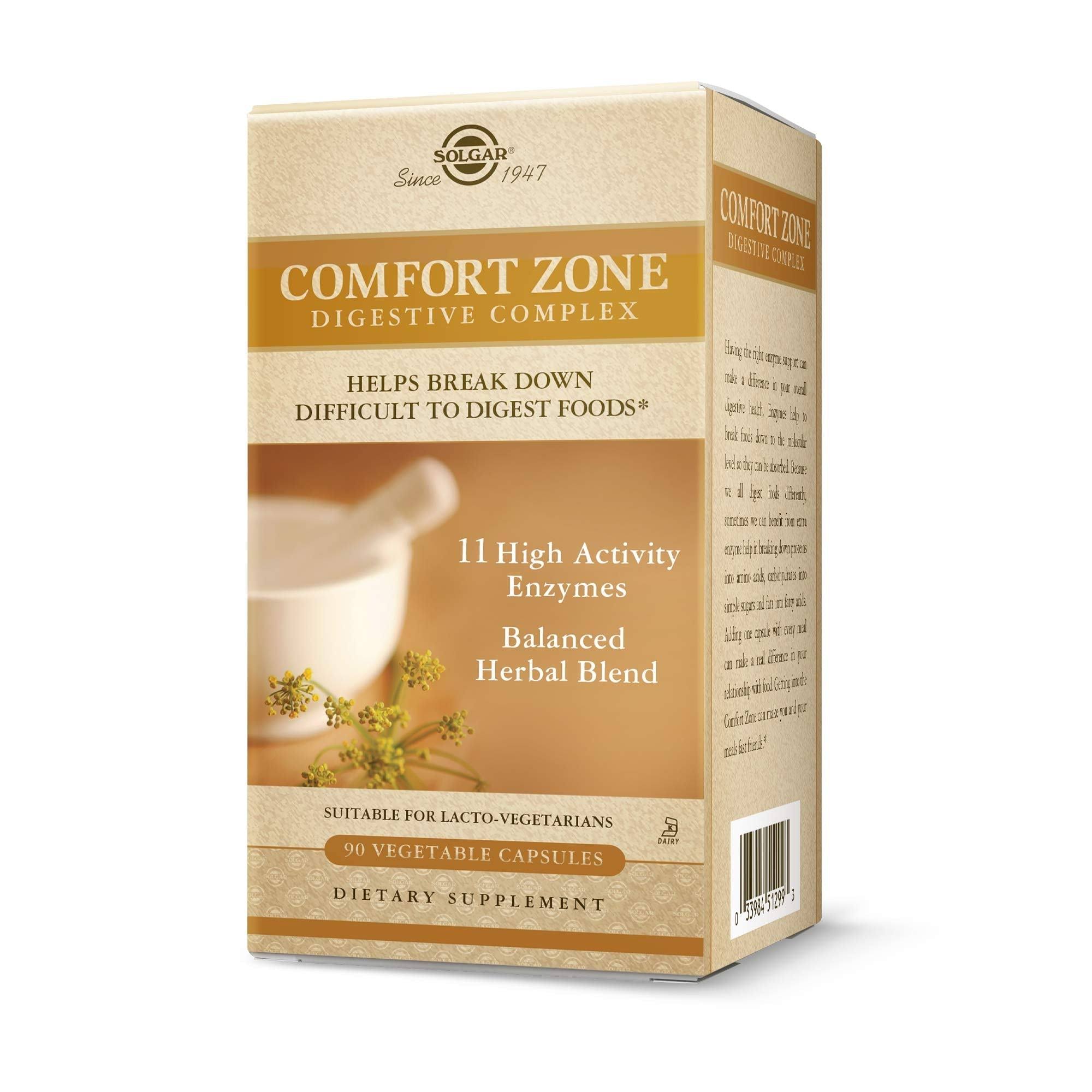 Solgar Comfort Zone Digestive Complex - 90 Capsules