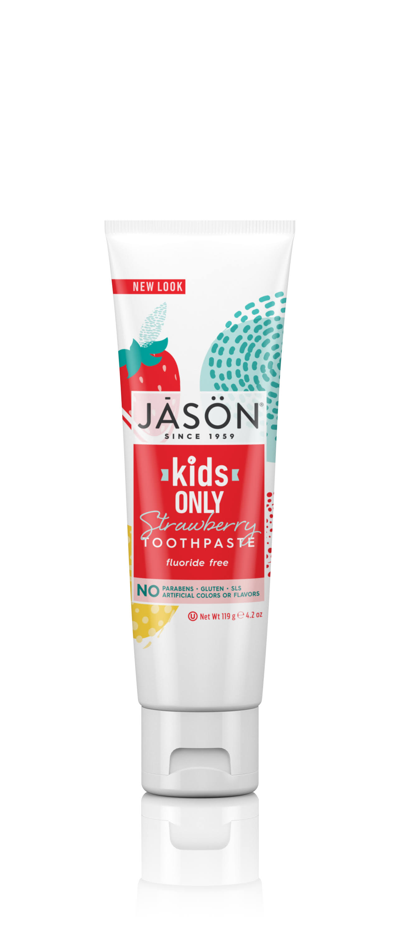 Jason Kids Only Toothpaste - Strawberry, 4.2oz
