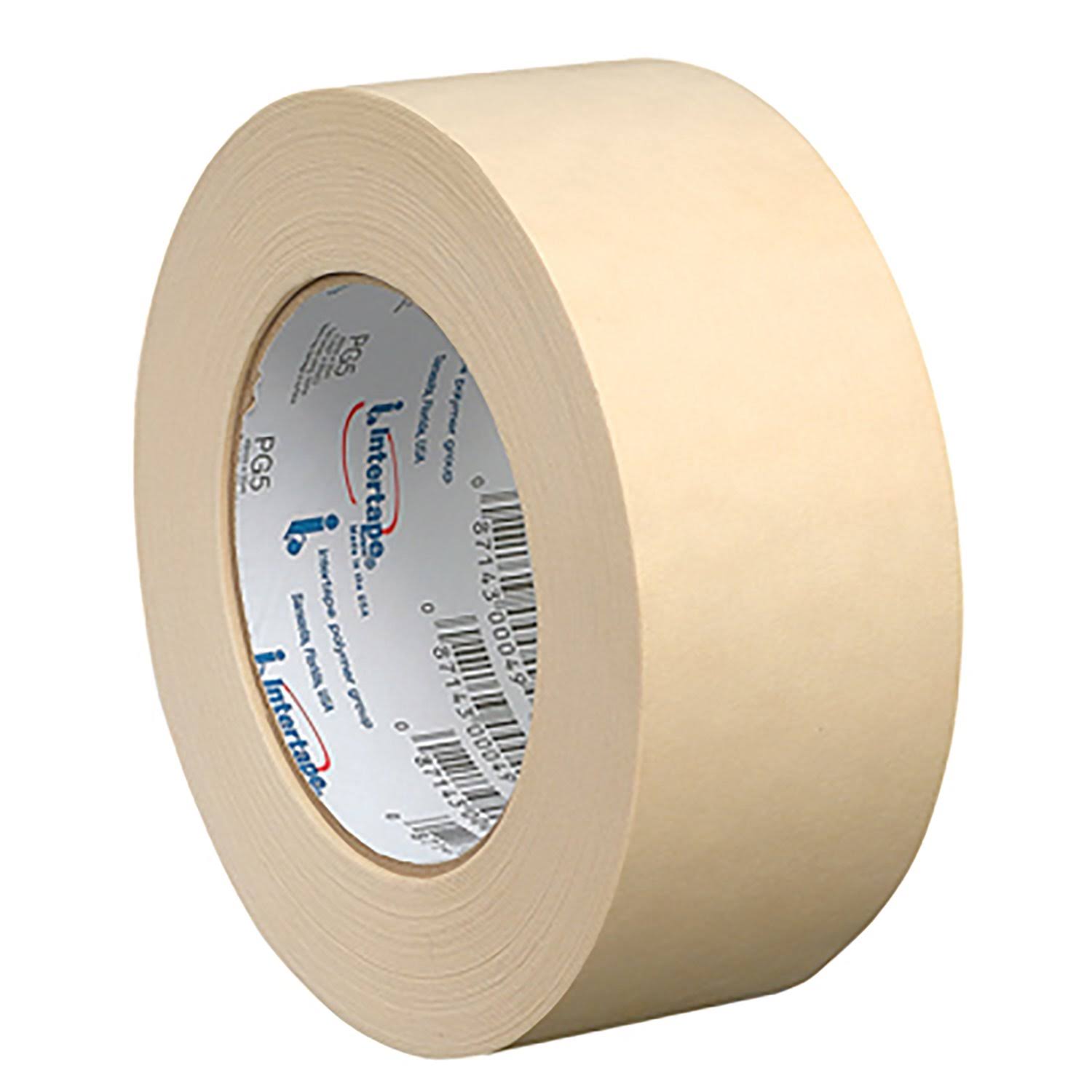 Intertape Premium Grade Paper Masking Tape - Beige, 2" x 60yds