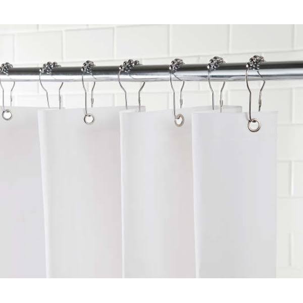 Kenney Shower Curtain Liner - White