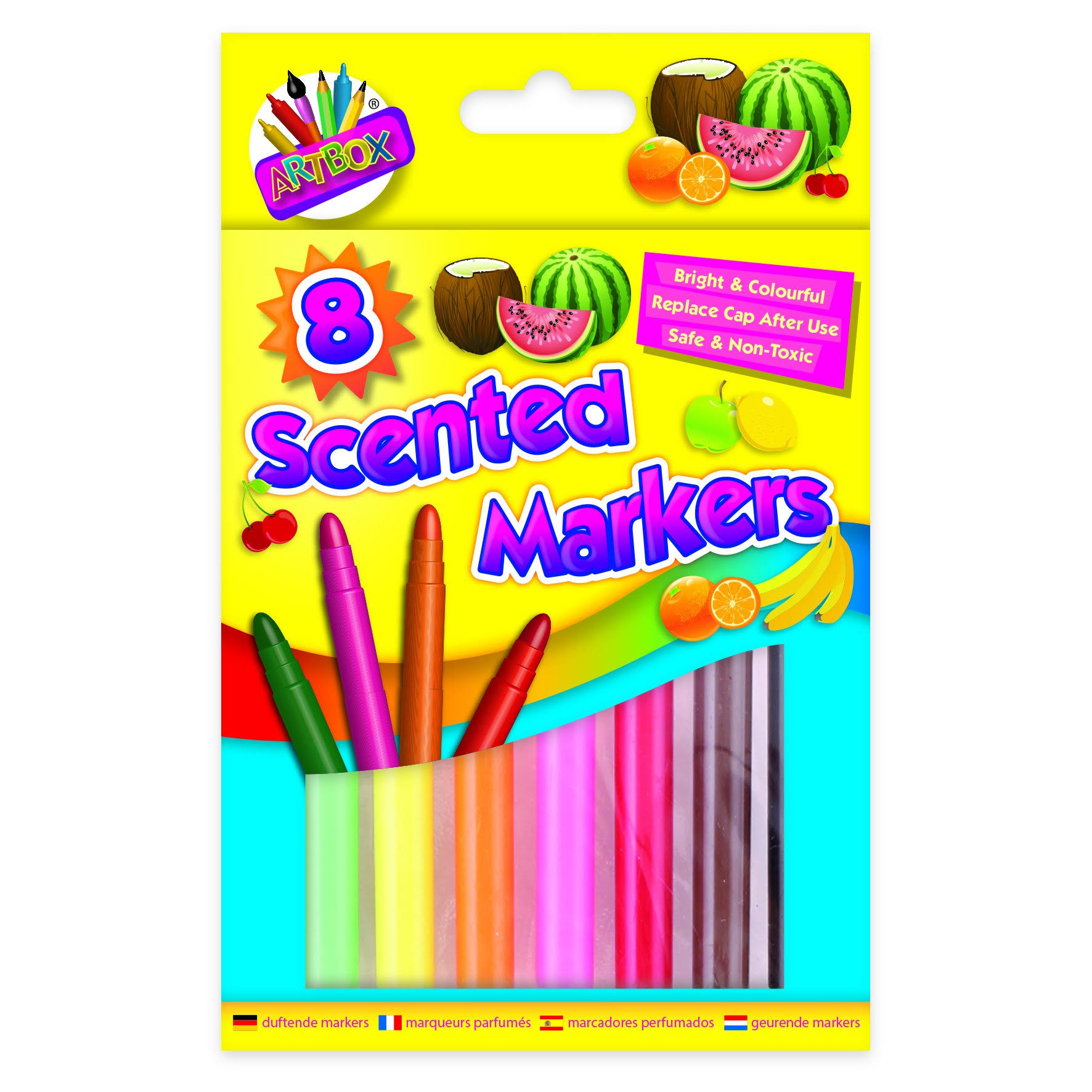 Artbox Scented Thick Jumbo Marker - Pack of 8
