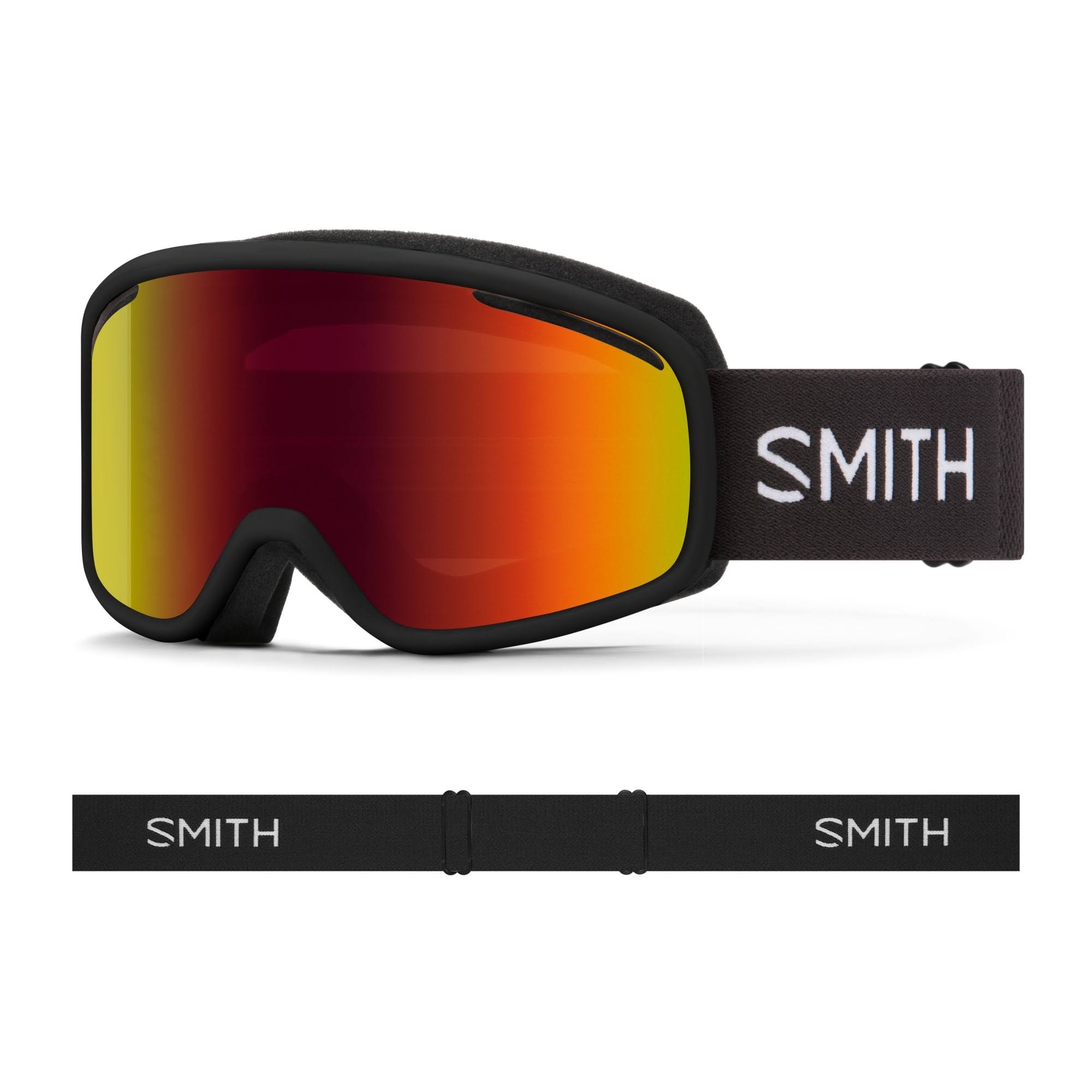 Smith Vogue Goggles Black Red Sol-X Mirror M004302QJ99C1