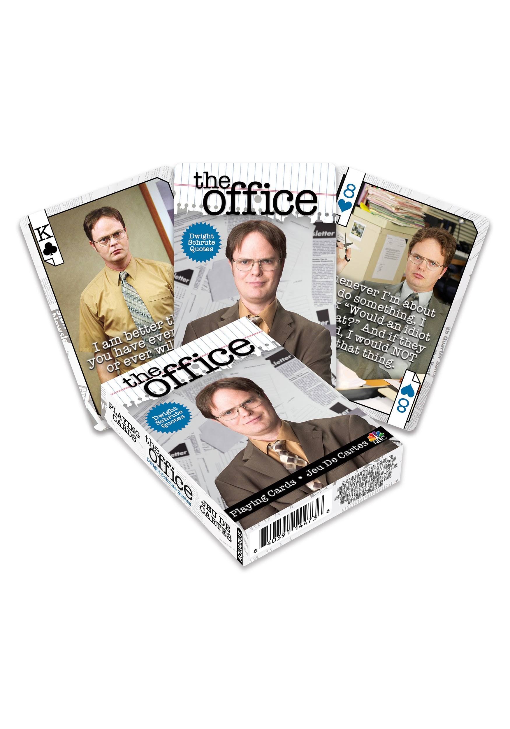 The Office - Dwight Quotes Playing Cards