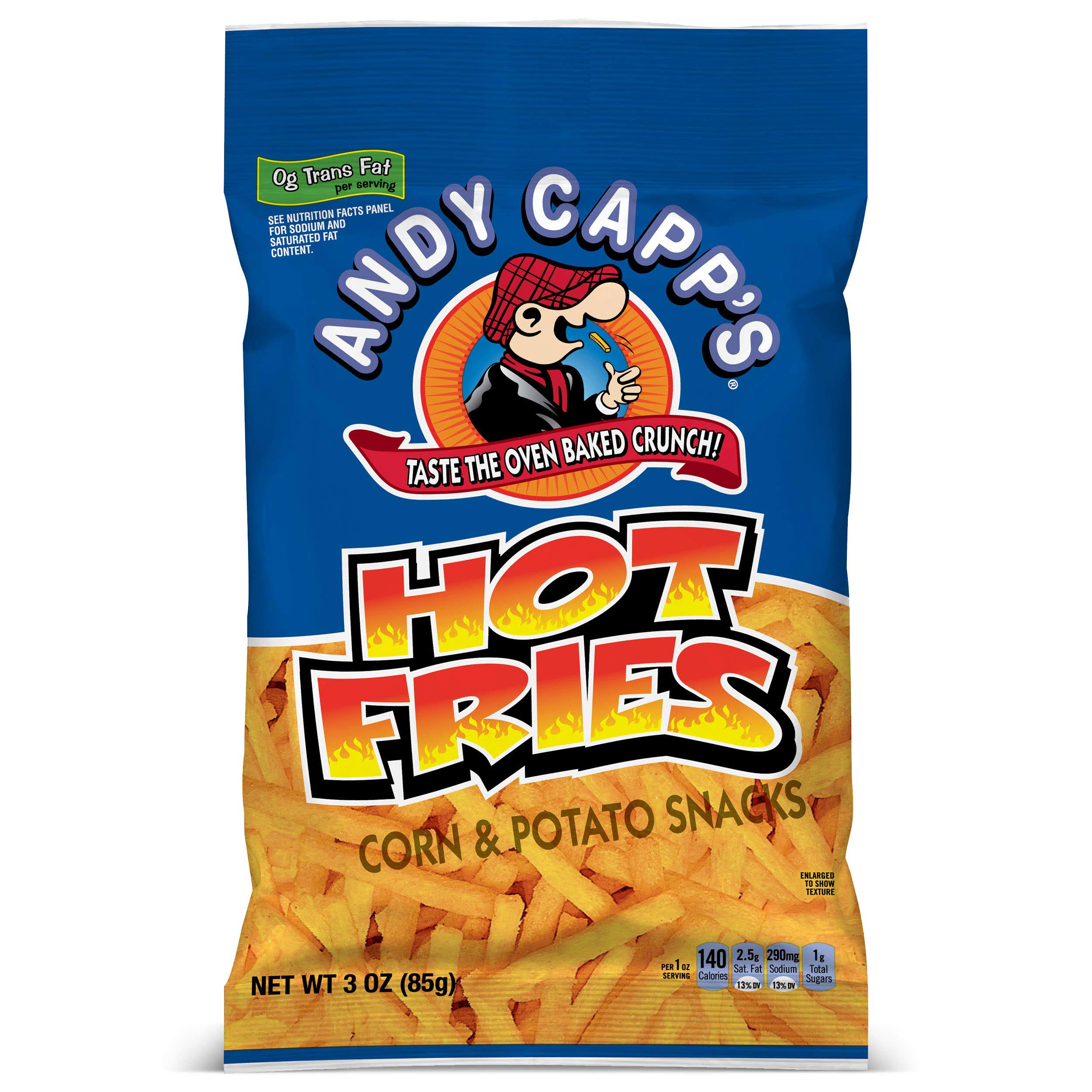 Andy Capp's Hot Fries - 85g