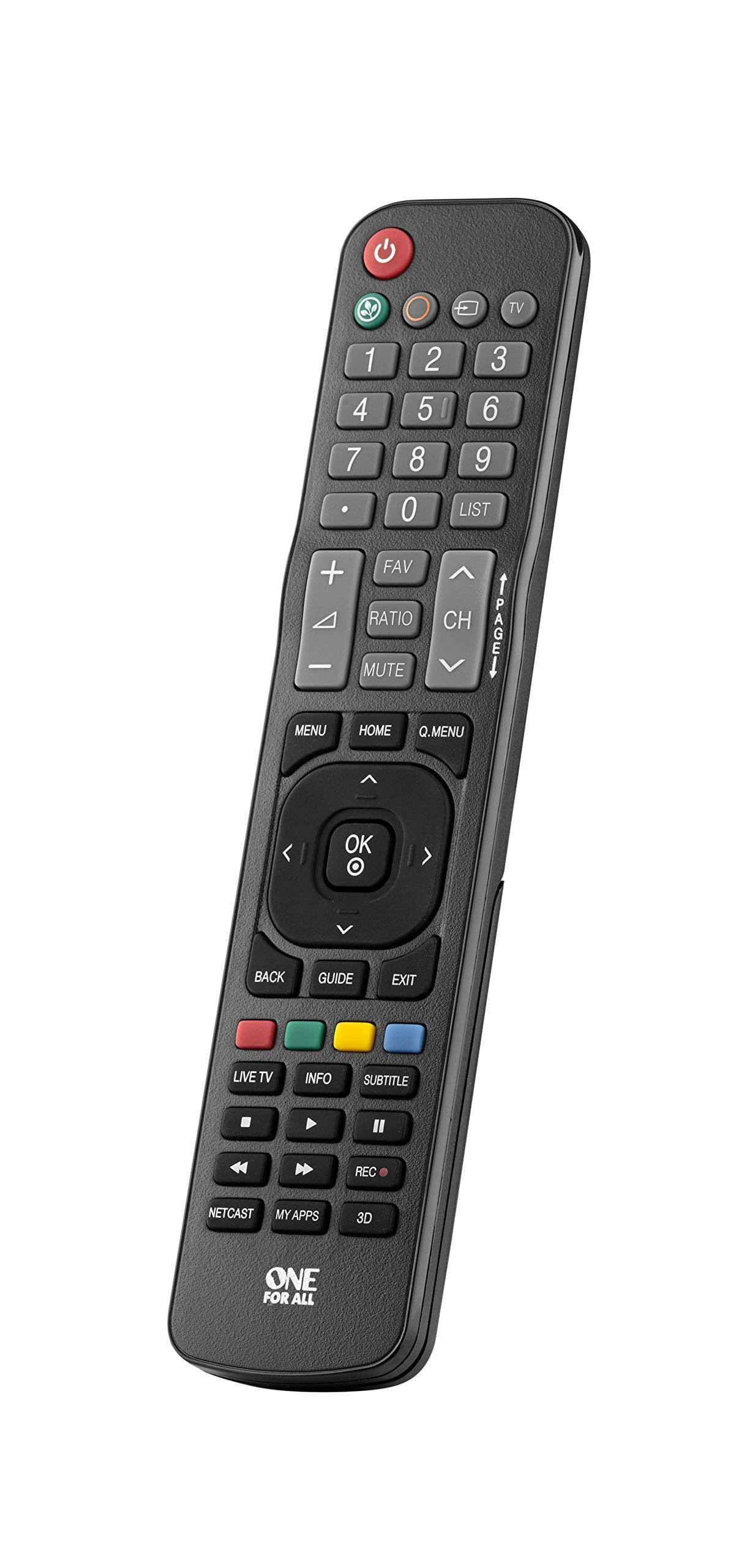 One For All URC1811 LG TV Replacement Remote