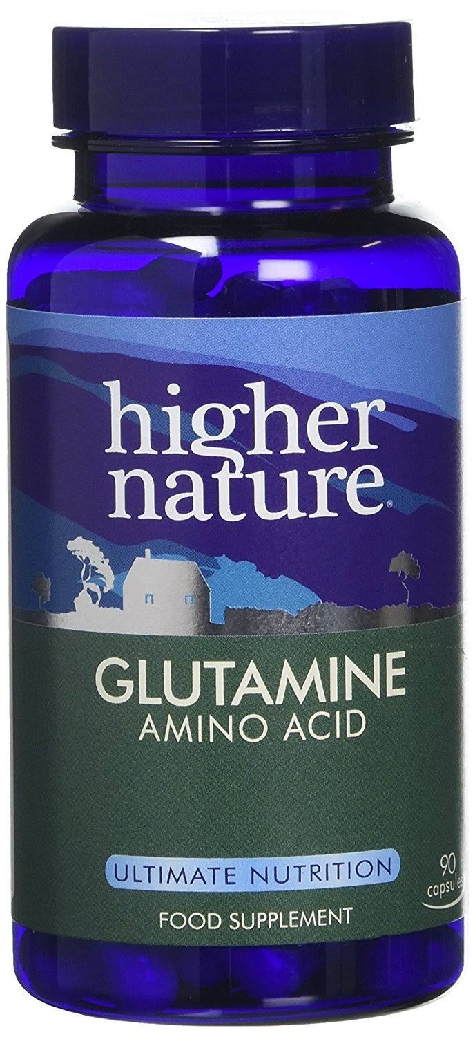 Higher Nature Glutamine - 90 Capsules