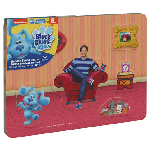 Melissa & Doug 6-Piece Blue's Clues and You Wooden Educational Jigsaw