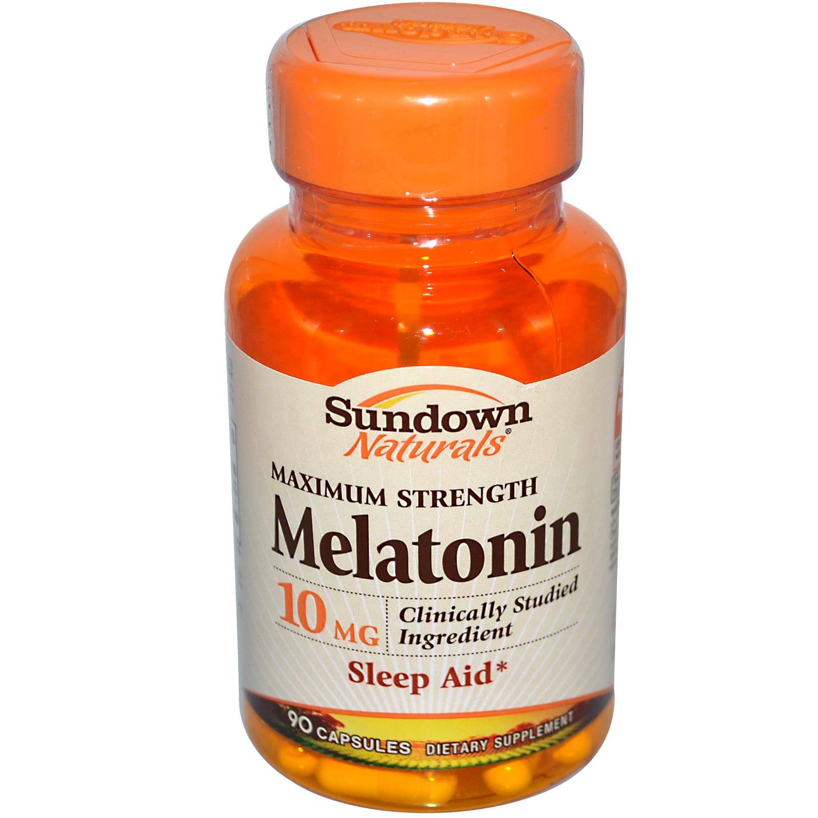 Sundown Naturals Melatonin - 10mg, x90