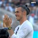 Gareth Bale arriveert in Los Angeles met de legende van Real Madrid om aan de fans te worden gepresenteerd tijdens ...