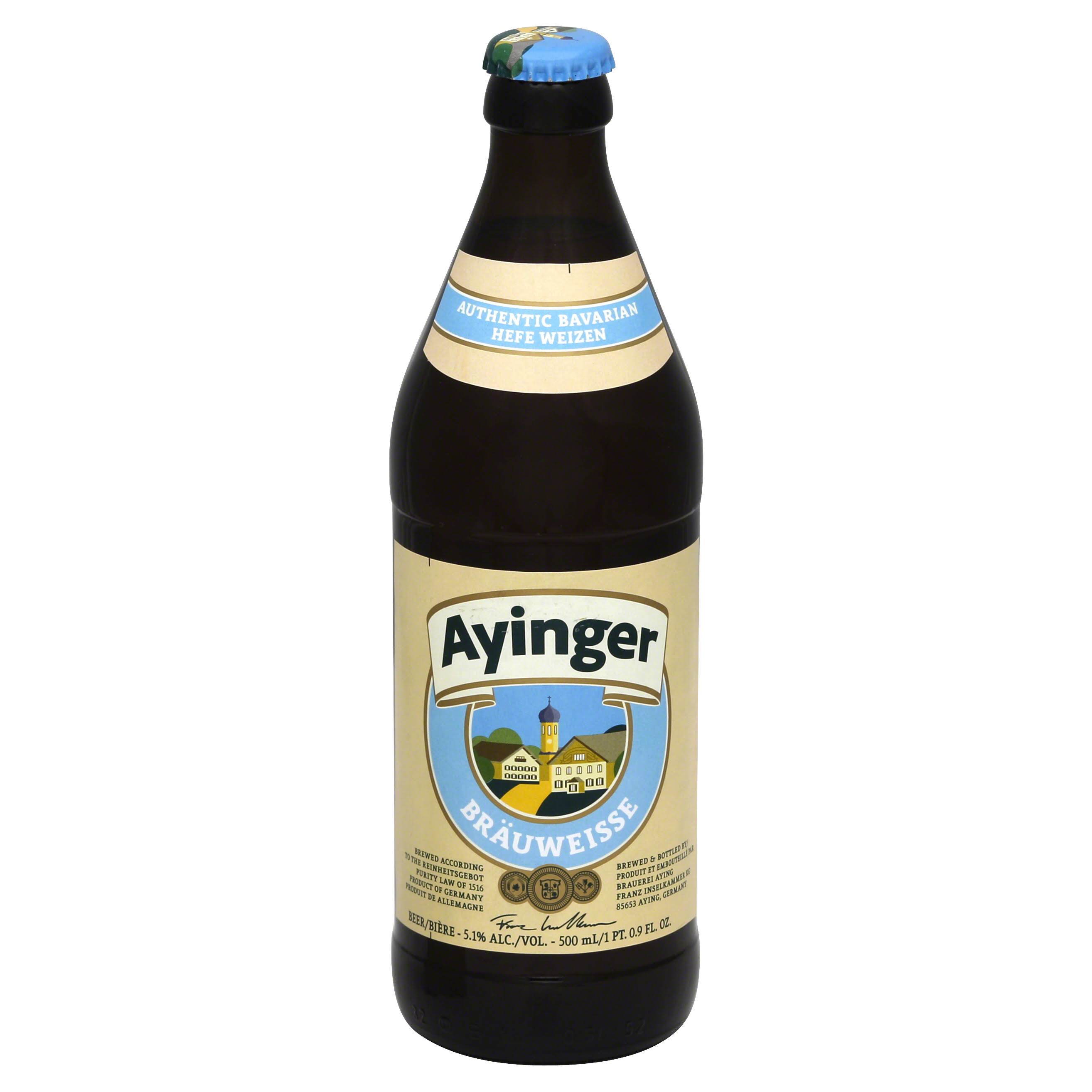 Ayinger Beer, Brauweisse - 17.9 fl oz