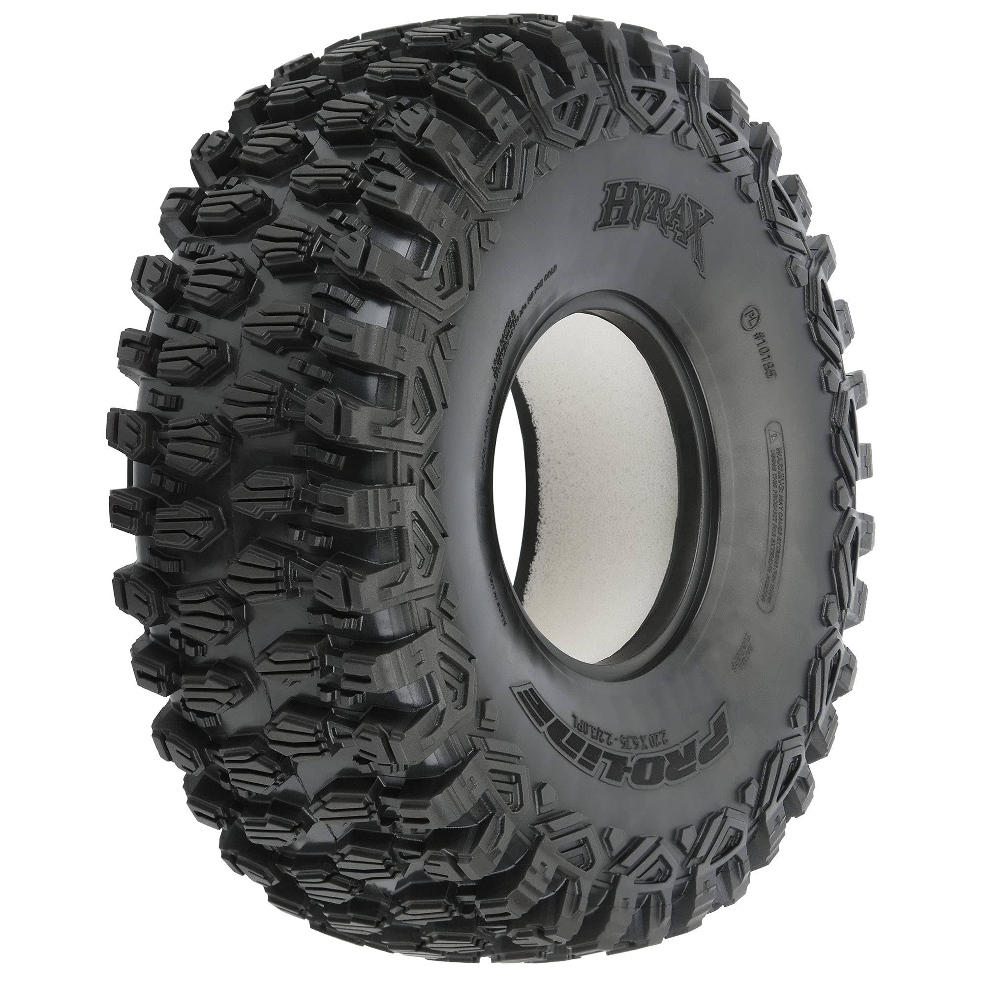 Pro-Line 1/10 Hyrax U4 G8 Front/Rear 2.2"/3.0" Rock Racing Tires (2) PRO1019514