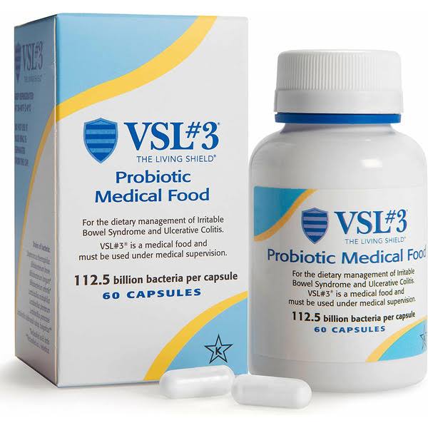 VSL#3 Probiotic Medical Food Capsules - 60 Each